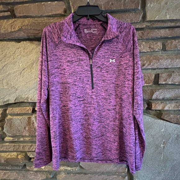 Under Armour Tops - NWOT Under Armour Tech Twist 1/2 Zip Top